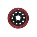 Диск усиленный УАЗ стальной черный 5x139,7 8xR16 d110 ET-19 с двойным бедлоком (красный)
