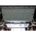 Защита радиатора Nissan Pathfinder, Navara,  V - 2.5D, 3.0D, 4.0 (2005-2015)