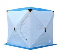 Палатка для зимней рыбалки утепленная MESAN (220x220x225) Синяя
