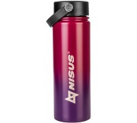 Термобутылка NISUS 530ML три крышки (фиолетовый/красный)