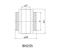 Втулка амортизатора РИФ SA235 (с маркировкой '1')