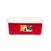 Ящик экспедиционный IRIS RV BOX 800 c двойной разделенной крышкой, WHITE/RED. 78,5x37x32,5 см.