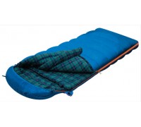 Мешок спальный ALEXIKA TUNDRA Plus (одеяло), (ТК: +3°C -2°C), синий, правый