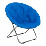 Кресло PREMIER, круглое, синее, 60х80х60 см, до 100 кг.