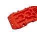 Сэнд-траки пластиковые 108х31 см усиленные, с площадкой под домкрат, красные (2 шт.)